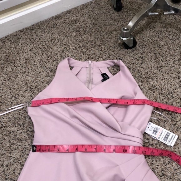 NWT Alex & Eve by Alex Evenings Maxi Dress Size 2 Blush Ruffle Gown - Picture 8 of 10